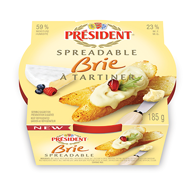 Spreadable Brie Package