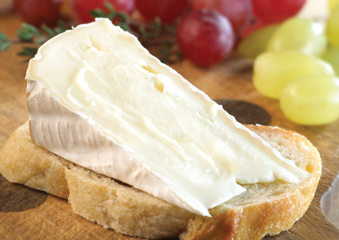 Brie on a Crostini